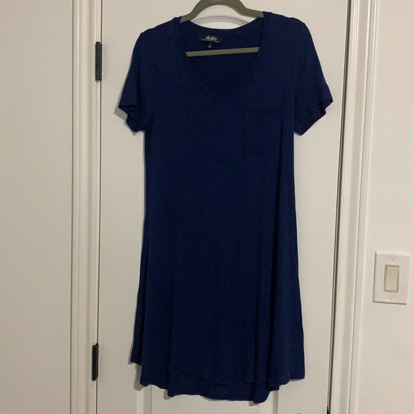 Lulu’s Better Together Navy Blue Shirt Dress - Picture 4 of 4